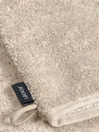 JOOP | Waschhandschuh Doubleface Pinie | beige